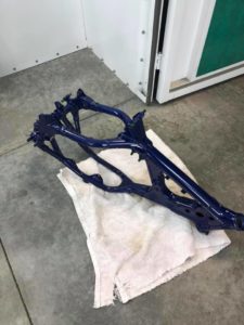 2001 Yamaha YZ 125 frame and subframe