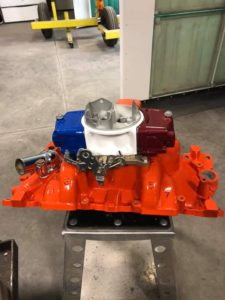 carburetor blasted and powder coated