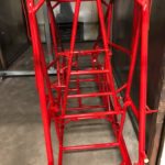 sprint Car Chassis powdercoating